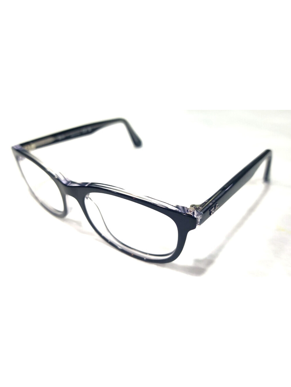 Ray Ban Jr RB1642 3529 Boys Black Oval Eyeglasses 48-16 135